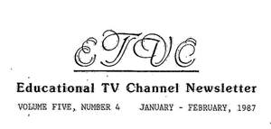 ETVC Vol. 5 No. 4 Jan Feb 1987