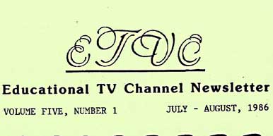 Channel Vol. 5 No. 1 July Aug 1986