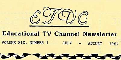 ETVC Vol. 6 No. 1 July Aug 1987