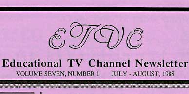 ETVC Vol. 7 No. 1 July   Aug 1988