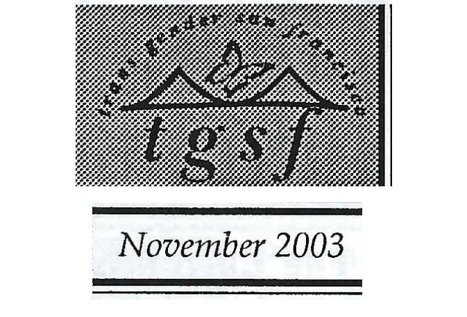 TGSF Vol. 22 No. 11 Nov 2003