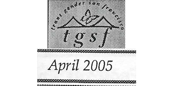 TGSF Vol 24 Issue 4 April 20058