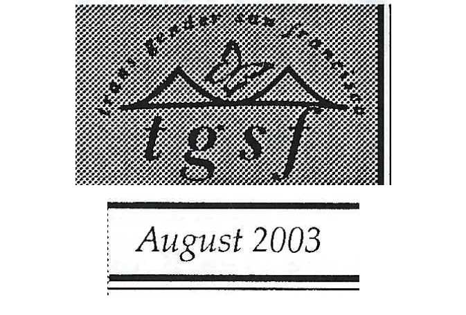 TGSF Vol. 22 No. 8 Aug 2003