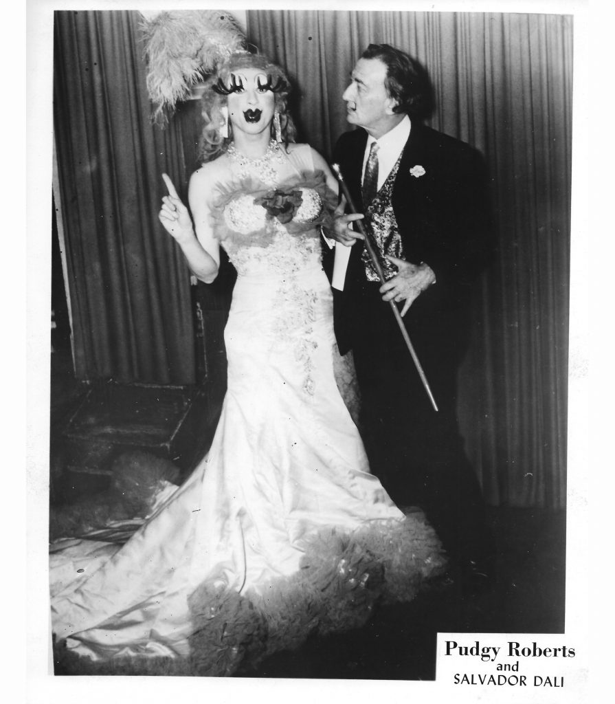 Pudgy Roberts and Salvador Dali – Louise Lawrence Transgender Archive