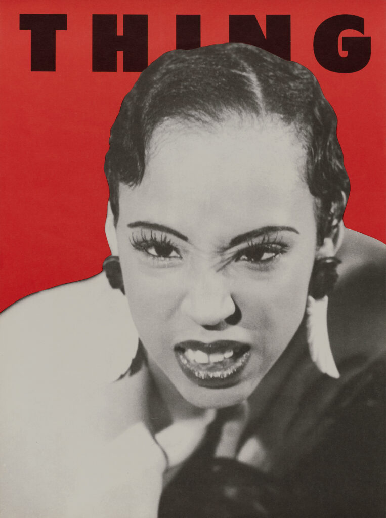 THING (Spring 1991) Cover of issue #4 of this Black focused LGBT zine.